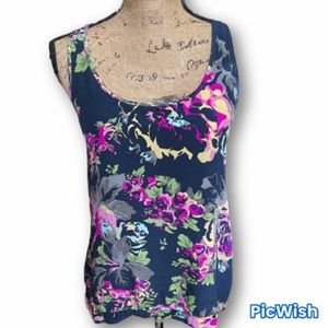 Eight Sixty~Front Floral Tank Top